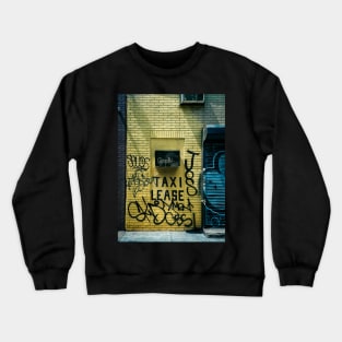 Taxi Lease Long Island City Queens NYC Crewneck Sweatshirt